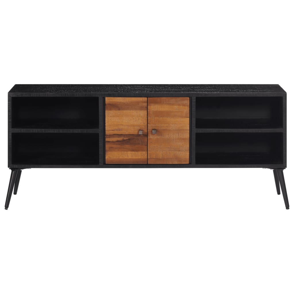 Vidaxl tv-meubel 112x31x45 cm massief gerecycled teakhout