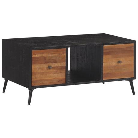 Vidaxl salontafel 90x50x41 cm massief gerecycled teakhout