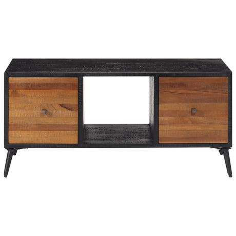 Vidaxl salontafel 90x50x41 cm massief gerecycled teakhout