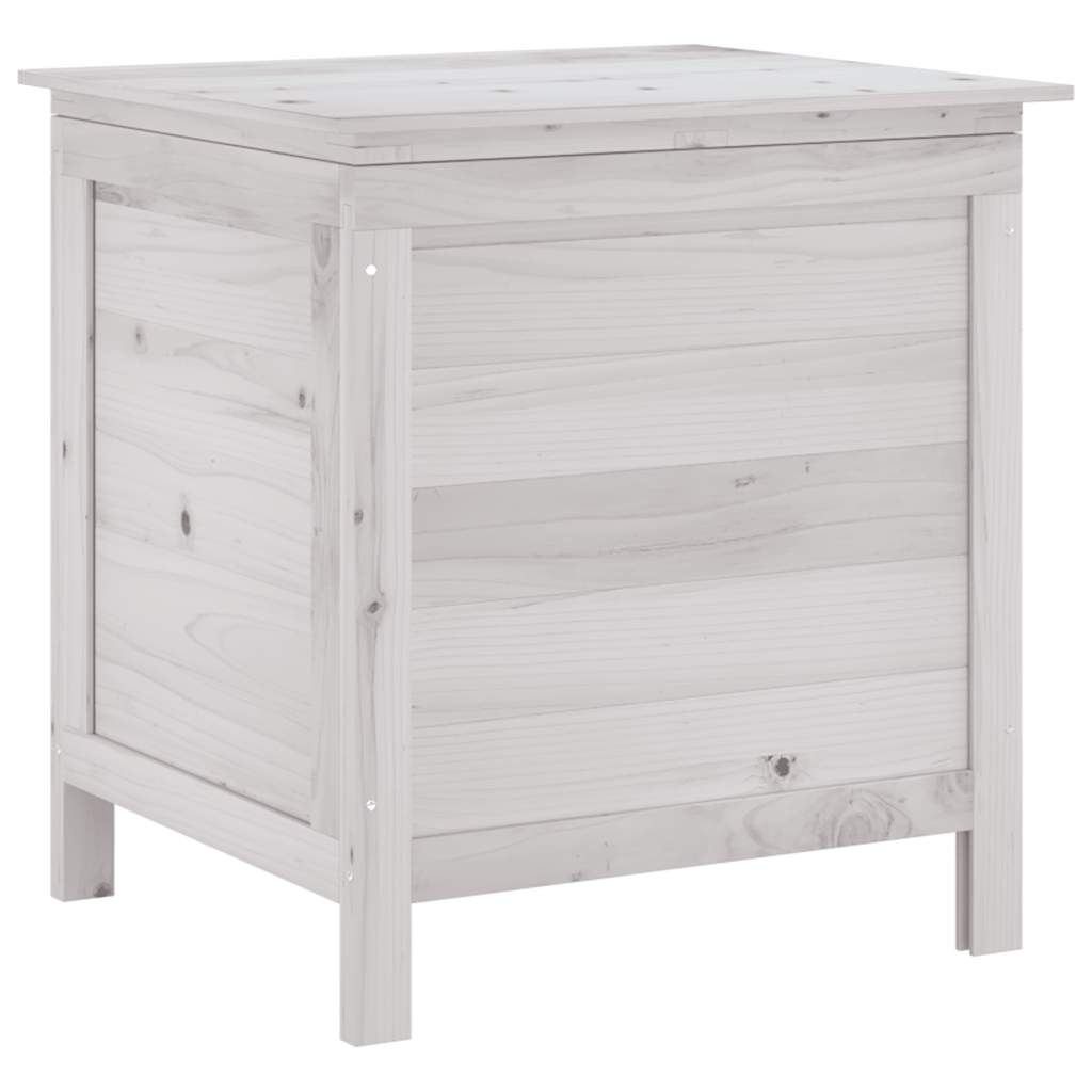 Vidaxl tuinbox 50x49x56,5 cm massief vurenhout wit