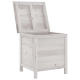 Vidaxl tuinbox 50x49x56,5 cm massief vurenhout wit