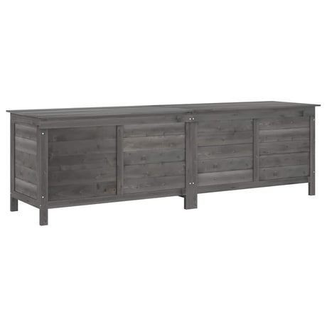 Vidaxl tuinbox 198,5x50x56,5 cm massief vurenhout antracietkleurig