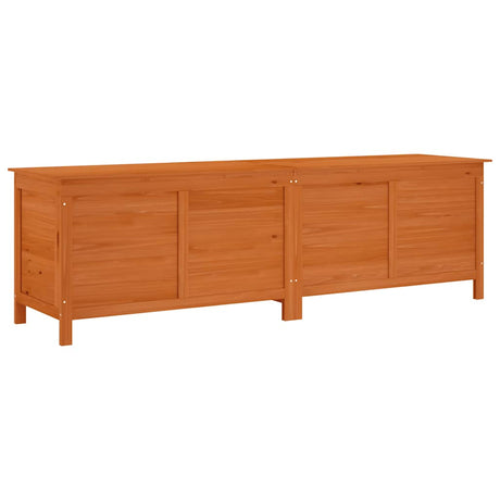 Vidaxl tuinbox 198,5x50x56,5 cm massief vurenhout bruin