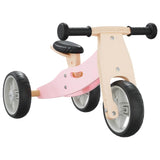 Vidaxl Balance Bike pro děti 2 v 1 růžové