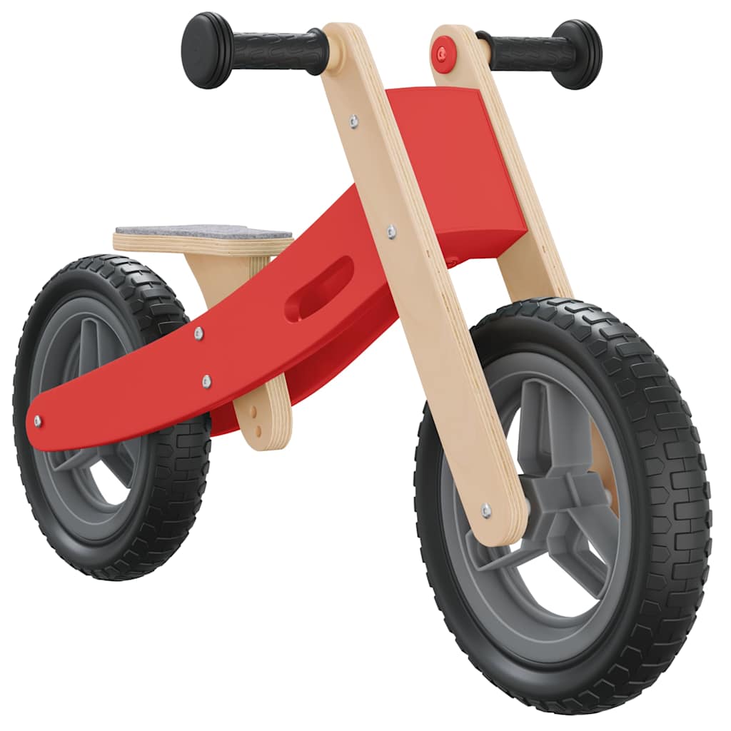 Vidaxl Balance Bike per bambini rosso