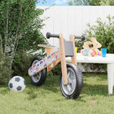 Vidaxl balance bike for children gray with print