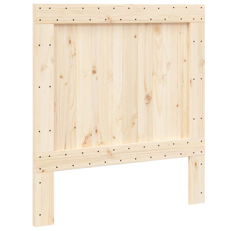 Vidaxl hoofdbord 100x104 cm massief grenenhout
