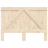 Vidaxl hoofdbord 140x104 cm massief grenenhout