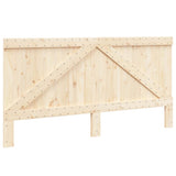 Vidaxl hoofdbord 200x104 cm massief grenenhout
