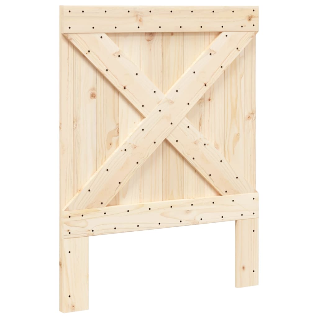 Vidaxl hoofdbord 80x104 cm massief grenenhout
