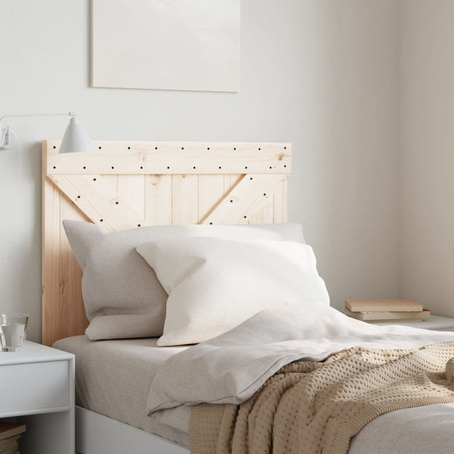 Vidaxl hoofdbord 80x104 cm massief grenenhout