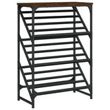 VidaXL shoe rack 60x30x85 cm processed wood brown oak color