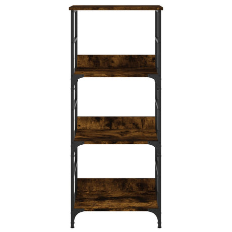 Vidaxl boekenrek 50x33x117,5 cm bewerkt hout gerookt eikenkleurig