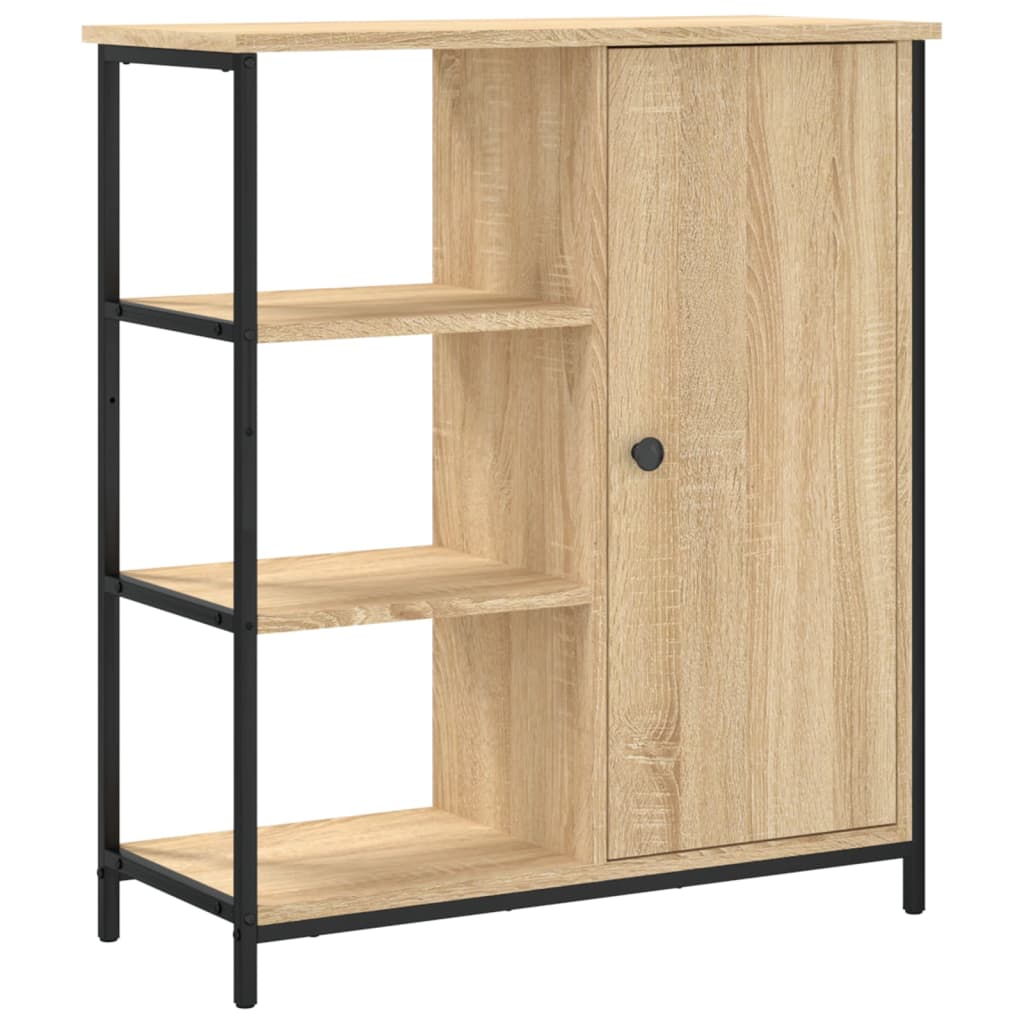 Vidaxl dressoir sonoma eiken 70x30x80 cm bewerkt hout