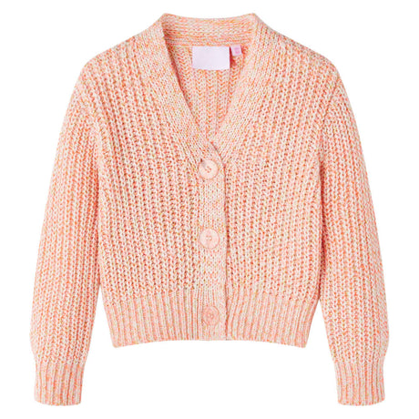 Vidaxl kindervest gebreid 128 gemengd roze