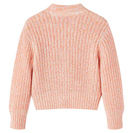 Vidaxl kindervest gebreid 128 gemengd roze