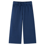 Vidaxl kinderbroek met wijde pijpen 104 marineblauw