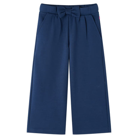 Vidaxl kinderbroek met wijde pijpen 104 marineblauw