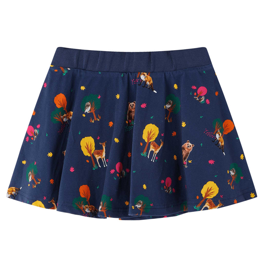 Gonna per bambini Vidaxl 92 blu navy