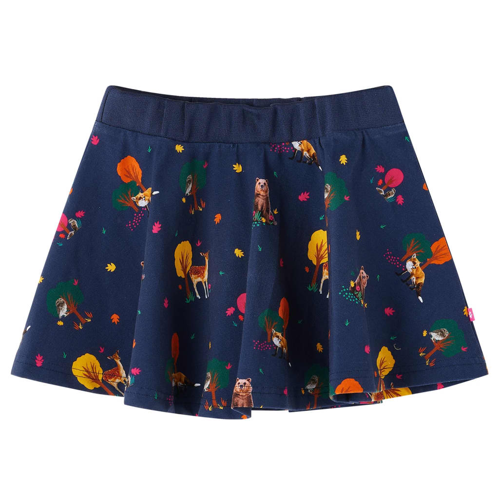 Vidaxl Skirt per bambini 116 blu navy