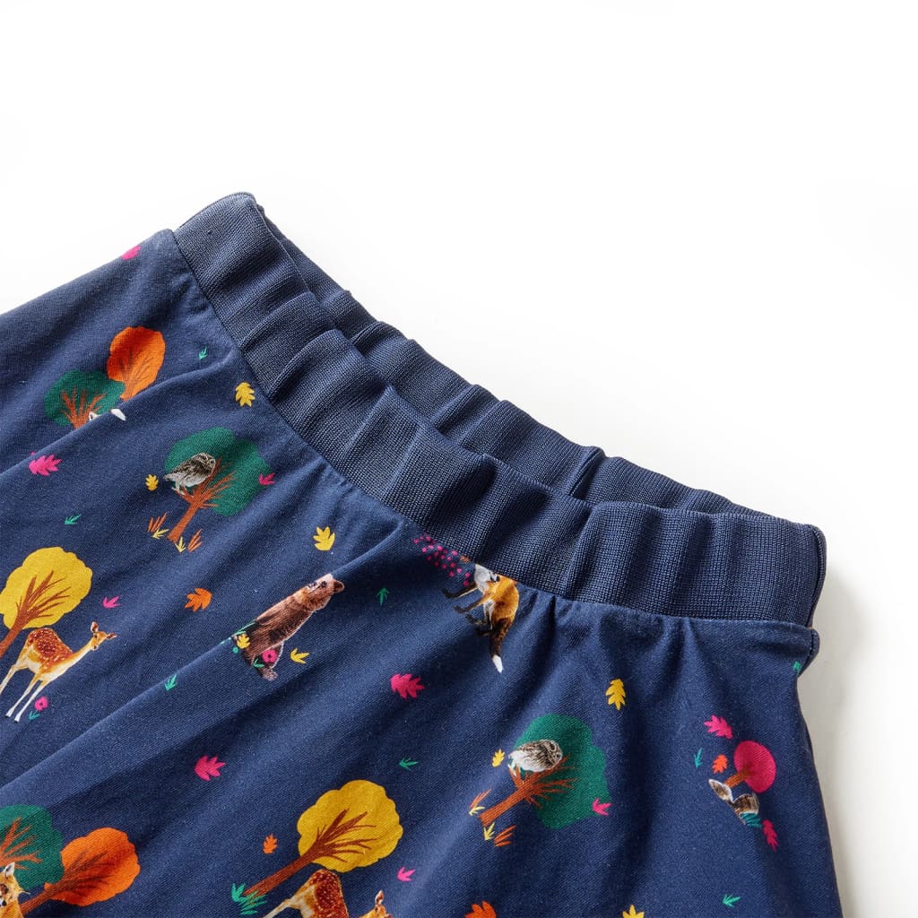 Vidaxl Skirt per bambini 116 blu navy