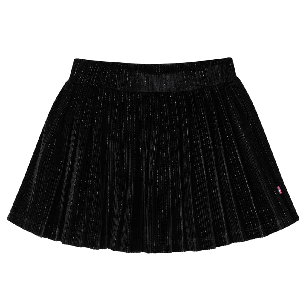 La jupe pour enfants Vidaxl pliée 92 Lurex Black