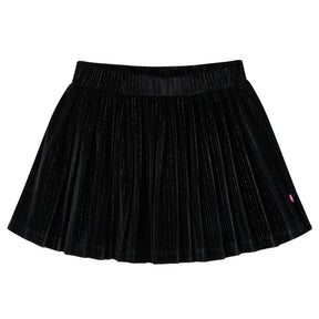 Vidaxl kinderrokje geplooid 116 lurex zwart