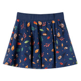 Vidaxl Children's Skirt 140 Navy Blue