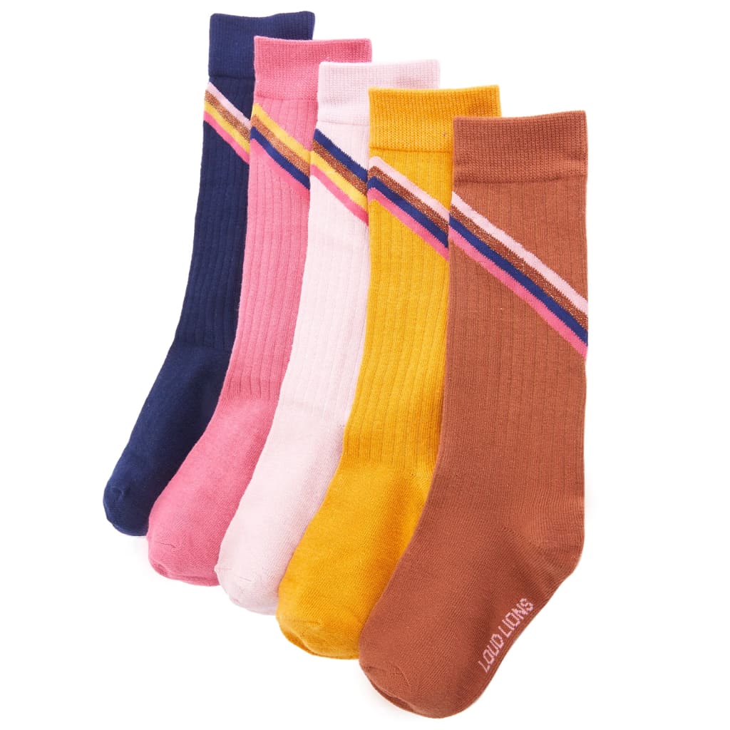 Vidaxl Children's Socks 5 párů EU 23-26