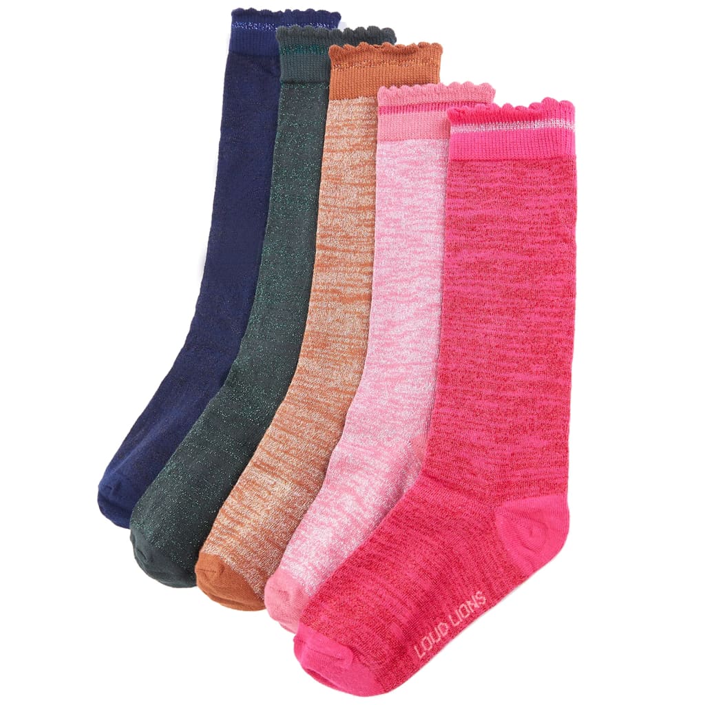 Vidaxl Children's Socks 5 párů EU 23-26