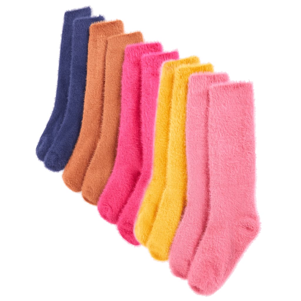 Vidaxl Kanner Socken 5 Puer vun der EU 23-26