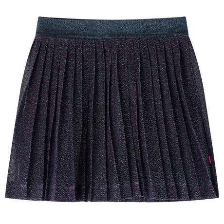 Vidaxl kinderrokje met glitters 116 marineblauw