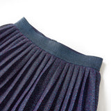 Vidaxl children's skirt with glitter 116 navy blue