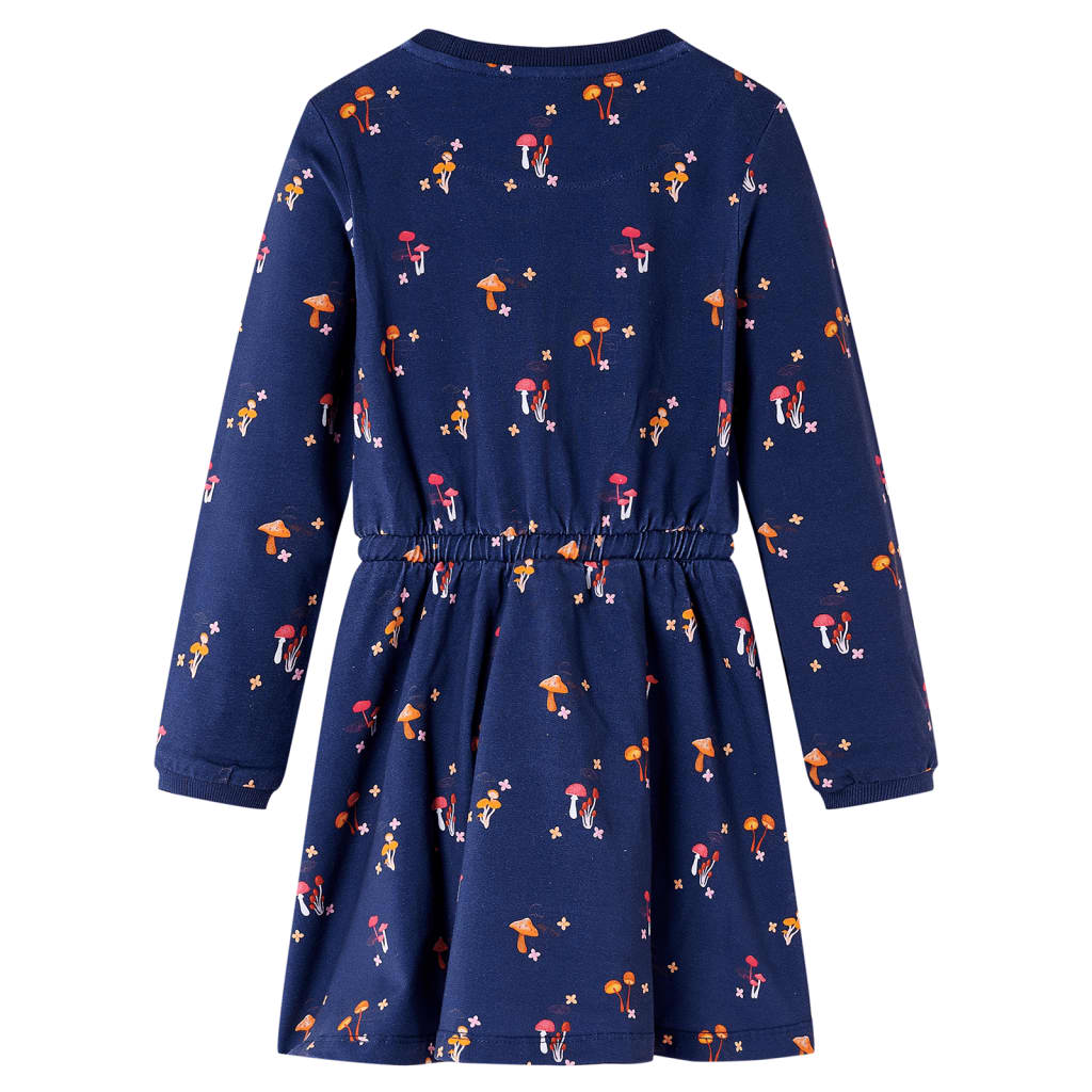 Vidaxl Robe pour enfants 116 bleu marine