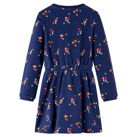 Vidaxl kinderjurkje 116 marineblauw