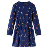 Vidaxl kinderjurkje 128 marineblauw