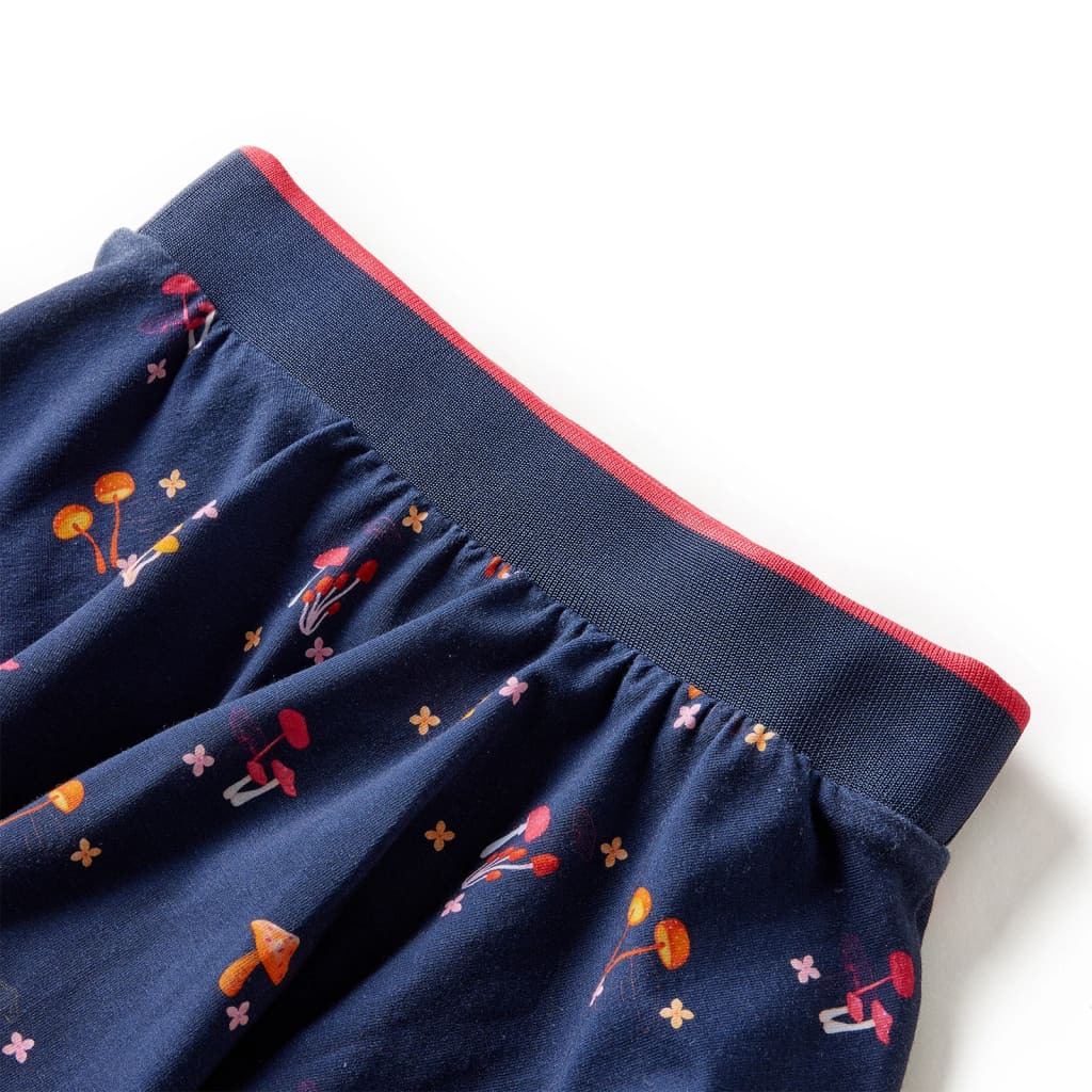 Vidaxl Skirt per bambini 128 blu navy