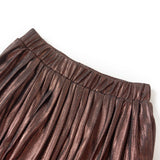 Vidaxl children's skirt with glitter 140 cognac colored