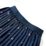 Vidaxl Skirt per bambini 116 blu navy