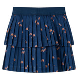 Vidaxl kinderrokje 140 marineblauw