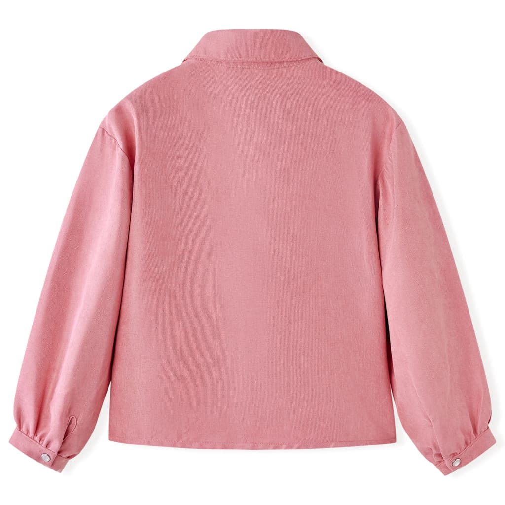 Blouse pour enfants vidaxl avec manches de lanterne 92 vieux rose