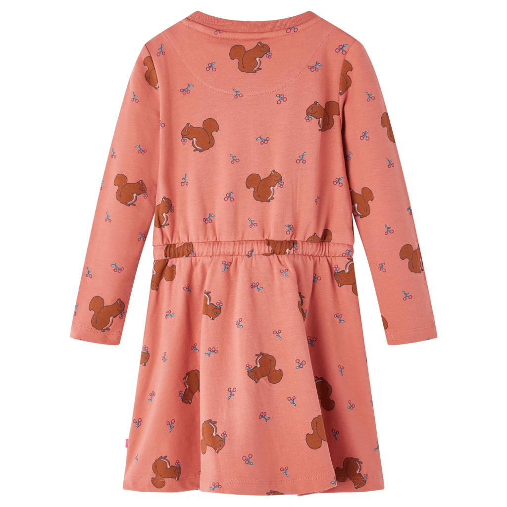 Vidaxl Robe pour enfants 116 vieux rose