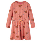 Vidaxl Kinderkleid 128 Old Pink