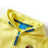 Vidaxl Children's Stupt With Hood and Zipper 104 Giallo chiaro