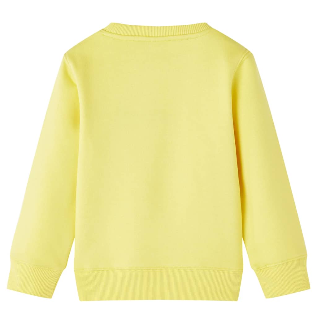 Vidaxl Children's Sweater 128 Giallo chiaro