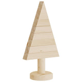 Vidaxl Decoraciones navideñas Árbol de Navidad 2 PCS 30 cm de pino sólido