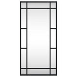 Vidaxl wall mirror rectangular 30x60 cm iron black