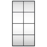 Vidaxl wandspiegel rechthoekig 40x80 cm ijzer zwart