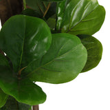 VidaXL artificial plant fig tree 180 leaves 150 cm green