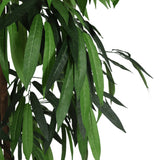 Vidaxl kunstplant mangoboom 450 bladeren 120 cm groen